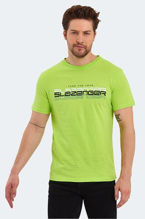 تیشرت سبز مردانه رگولار Slazenger - کد 738000927