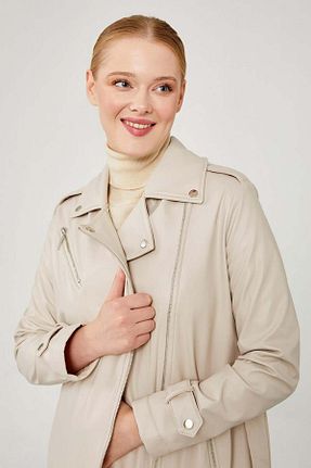 کت حجاب طوسی زنانه رگولار Levidor - کد 889630138