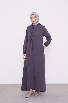 کلاه و ابایا طوسی زنانه بافتنی Levidor - کد 887630395