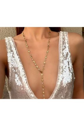 گردنبند استیل ( فولاد ) متالیک زنانه استیل (فولاد) Limerence - کد 884479179