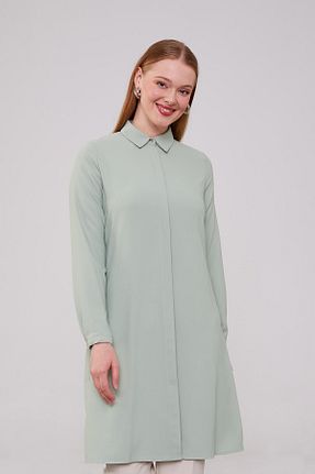 تونیک سبز زنانه تریکو Levidor - کد 887632933