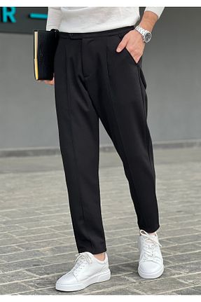 شلوار مشکی مردانه پنبه پلی استر ElitWear - کد 884985885