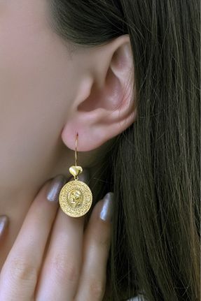 گوشواره طلا زرد زنانه 8 عیار aytekgold - کد 445183122