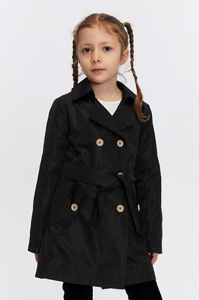 ترنچکت مشکی بچه گانه پلی استر Benittokids - کد 888114116