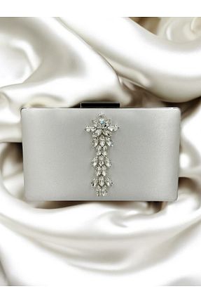 کیف مجلسی نباتی زنانه پارچه ای Wedding Fashion - کد 887672118