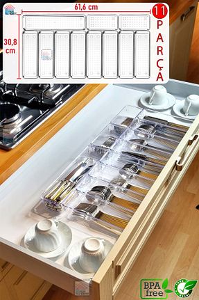 جای قاشق سفید اکریلیک color house - کد 728635981