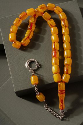 تسبیح نارنجی کهربا TESBİHKENTİ - کد 164153158