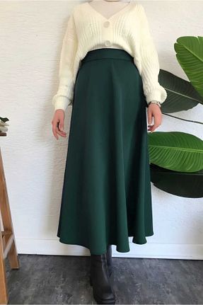 دامن حجاب سبز زنانه رگولار CNG MODA - کد 887695930