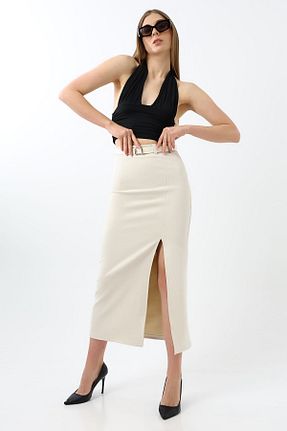 دامن نباتی زنانه چرم مصنوعی Winmoda34 - کد 887699506