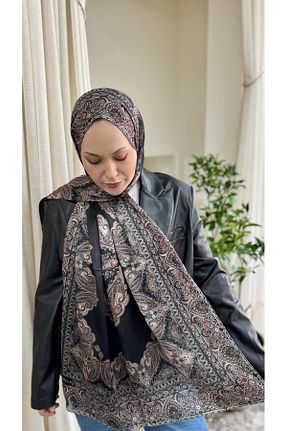 شال رنگی زنانه ابریشم locella - کد 887727362