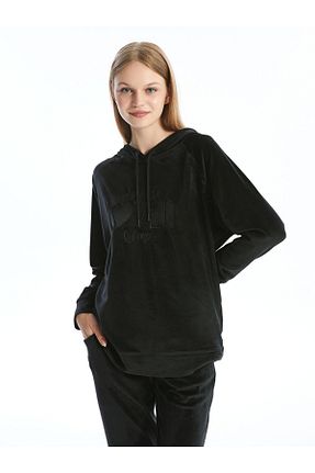 سوئیشرت مشکی زنانه رگولار LC Waikiki - کد 888144920