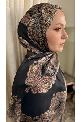 شال رنگی زنانه ابریشم locella - کد 887727318