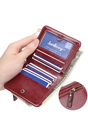 کیف پول قرمز زنانه ابعاد کوچک baellerry - کد 876345006
