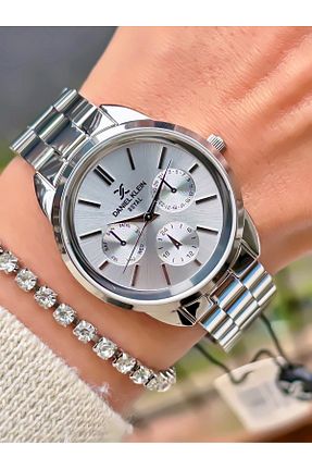 ساعت مچی طوسی زنانه 36-40 میلی متر Daniel Klein - کد 870948940