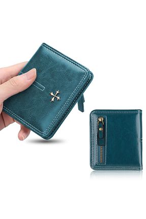 کیف پول سبز زنانه ابعاد کوچک baellerry - کد 876345004