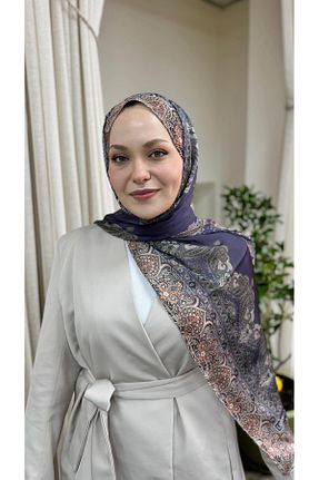 شال رنگی زنانه ابریشم locella - کد 887727418