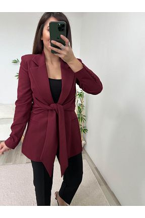 کت زرشکی زنانه رگولار PatutA ButiK - کد 887753683