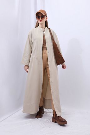 لباس حجاب طوسی زنانه اورسایز ZÜLAYS - کد 863387792