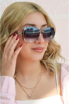 عینک آفتابی رنگی زنانه UV400 Sacce Scarves&Accessories - کد 119762916