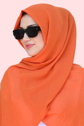 شال نارنجی زنانه اکریلیک Sacce Scarves&Accessories - کد 828495353