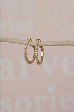 گوشواره جواهر رنگی زیرکن Sacce Scarves&Accessories - کد 311064834