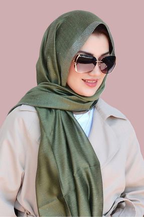 شال سبز زنانه ابریشم Sacce Scarves&Accessories - کد 827657747