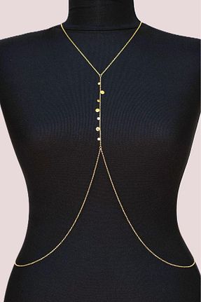 گردنبند جواهر رنگی زنانه استیل ضد زنگ Sacce Scarves&Accessories - کد 845709587