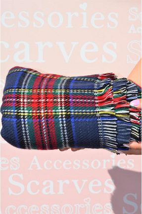 روسری رنگی پنبه ای Sacce Scarves&Accessories - کد 300080767