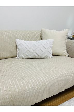 کاور مبل بژ مخمل x1marka - کد 888176033