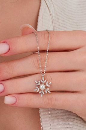 گردنبند نقره رنگی زنانه 925 عیار bs begisilver - کد 887823286