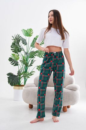پائین تنه راحتی سبز زنانه پنبه ای Arvin Pijama - کد 887861857