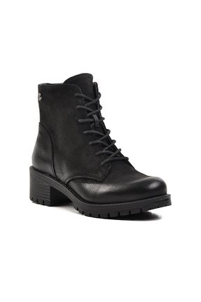 بوت / نیم بوت مشکی زنانه پارچه ای Venüs - کد 887850443