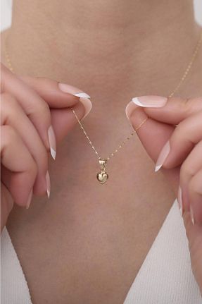 گردنبند طلا زرد زنانه 14 عیار Bayar Gold - کد 117525083