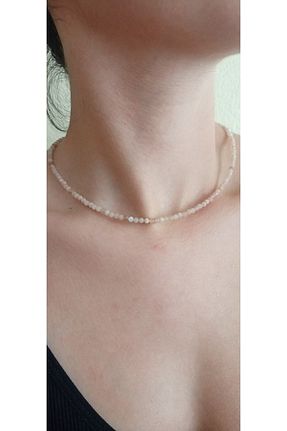 گردنبند جواهر قهوه ای زنانه سنگ Mudita Tasarım - کد 361264517