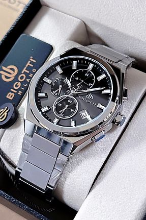 ساعت مچی مردانه 44 میلی متر Bigotti - کد 887924012