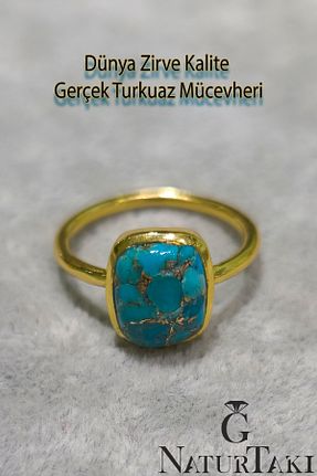 انگشتر نقره آبی زنانه 925 عیار Naturtakı - کد 887924714