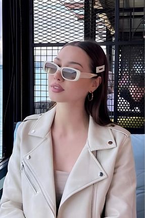 عینک آفتابی بژ زنانه 50 Modalucci - کد 887925220