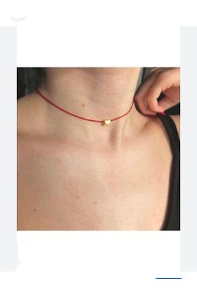 گردنبند جواهر طلائی زنانه فلزی mer - کد 887973946