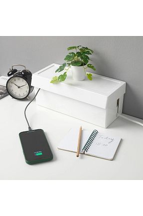 جعبه نگداری سفید پلاستیک IKEA - کد 794497807