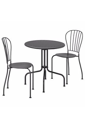 ست باغچه سفید فلزی IKEA - کد 271666805