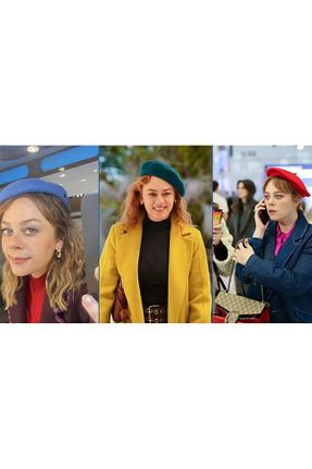 کلاه سبز زنانه پشمی CNBYs - کد 888022977
