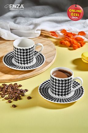 فنجان قهوه مشکی 2 نفره Enza - کد 885510160