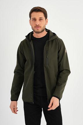 کاپشن خاکی مردانه رگولار ALEXANDERGARDI - کد 888103013
