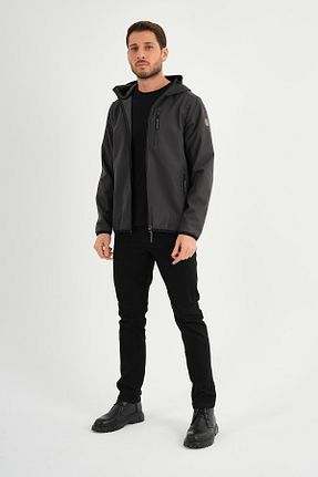 کاپشن طوسی مردانه رگولار ALEXANDERGARDI - کد 888103200