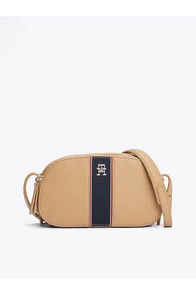 کیف دوشی بژ زنانه Tommy Hilfiger - کد 882153187