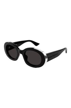 عینک آفتابی مشکی زنانه 51 ALEXANDER MCQUEEN - کد 888118178