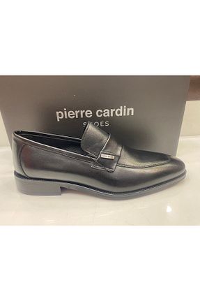 کفش کلاسیک مشکی مردانه چرم خالص Pierre Cardin - کد 888116644