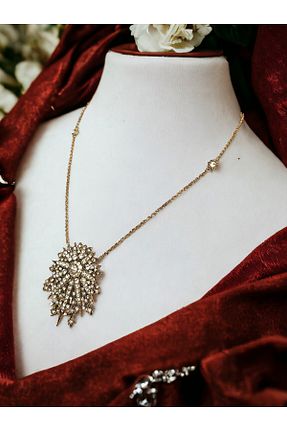 گردنبند جواهر سفید زنانه زیرکن FAYRA ACCESSORIES - کد 814631492