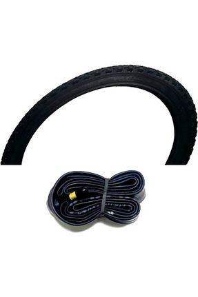 لاستیک دوچرخه مشکی KNT - کد 5773033