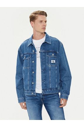 کاپشن آبی زنانه رگولار Calvin Klein - کد 852836702